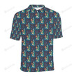Aquarius Zodiac Pattern Unisex Polo Shirt