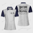 Brain Tumor Awareness 3D All Over Printed Polo Shirt