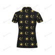 Sun Moon Unisex Polo Shirt