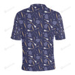 Cooking Kitchen Tools Pattern Unisex Polo Shirt