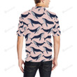 Humpback Whale Pattern Unisex Polo Shirt