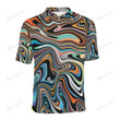 Liquid Pattern Unisex Polo Shirt