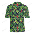 Rainforest Parrot Pattern Unisex Polo Shirt