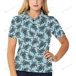 Sea Turtle Print Polo Shirt