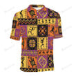 African Pattern Unisex Polo Shirt