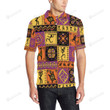 African Pattern Unisex Polo Shirt