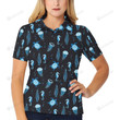 Sea Turtle Jelly Fish Sea Horse Unisex Polo Shirt