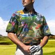 Golf Player Art Polo Shirt