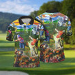 Golf Player Art Polo Shirt