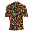 Cranberry Pattern Unisex Polo Shirt