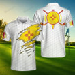 New Mexico Flag Golfer Polo Shirt