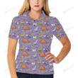 Zombie Dinosaur Unisex Polo Shirt