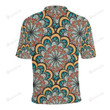 Mandala Pattern Unisex Polo Shirt