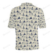 Campfire Pattern Unisex Polo Shirt