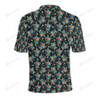 Sea Turtle Colorful With Bubble Print Unisex Polo Shirt