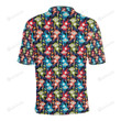 Monkey Colorful Unisex Polo Shirt