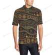 Gold African Unisex Polo Shirt
