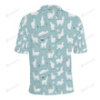 Alpaca Pattern Polo Shirt