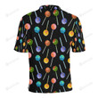 Lollipop Pattern Unisex Polo Shirt