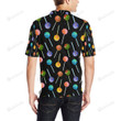 Lollipop Pattern Unisex Polo Shirt