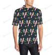 Cockatoo Pattern Unisex Polo Shirt