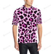 Pink Leopard Unisex Polo Shirt