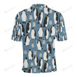 Penguin Pattern Unisex Polo Shirt