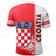 Croatia Coat Of Arms Quarter Polo Shirt