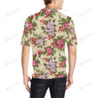 Summer Floral Pattern Unisex Polo Shirt