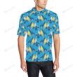 Lovebird Pattern Unisex Polo Shirt