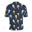Ice Cream Pattern Unisex Polo Shirt