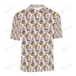 Buddha Pattern Unisex Polo Shirt