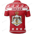 Christmas Jordan Coat Of Arms Polo Shirt
