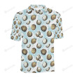Coconut Pattern Unisex Polo Shirt