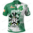 Ireland Daunt Irish Family Crest Polo Shirt