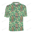 Leopard Pattern Print Unisex Polo Shirt