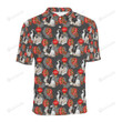 Japanese Chin Pattern Polo Shirt