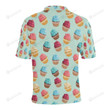 Cupcake Pattern Unisex Polo Shirt