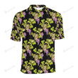 Grape Pattern Unisex Polo Shirt