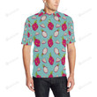 Dragonfruit Pattern Unisex Polo Shirt
