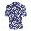 Hibiscus Pattern Unisex Polo Shirt