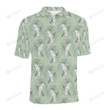 Cockatiel Pattern Unisex Polo Shirt