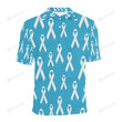 Liver Cancer Pattern Print Unisex Polo Shirt