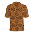 African Pattern Print Unisex Polo Shirt