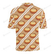 Pie Pattern Unisex Polo Shirt