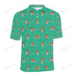 Basenji Pattern Unisex Polo Shirt