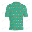 Basenji Pattern Unisex Polo Shirt