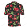 Pomegranate Pattern Unisex Polo Shirt