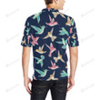 Hummingbird Cute Pattern Polo Shirt