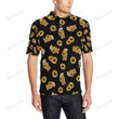 Sunflower Pattern Unisex Polo Shirt